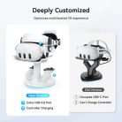 AMVR CD2 3 az 1-ben mágneses töltőállomás (Quest 3/3S)