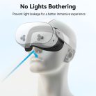 AMVR szilikon arcmaszk (fehér, Quest 3s)