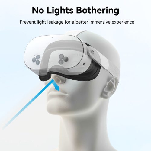 AMVR szilikon arcmaszk (fehér, Quest 3s)