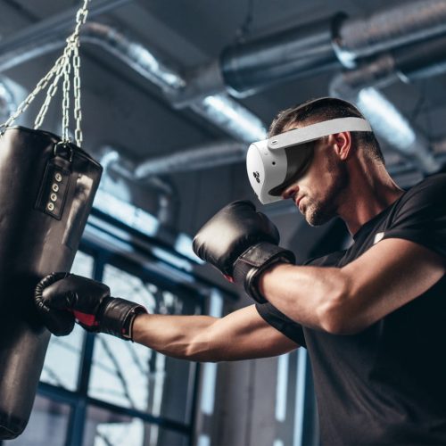 AMVR szilikon arcmaszk (fehér, Quest 3s)