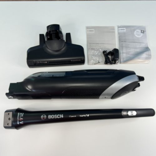 Bosch Flexxo Serie | 4 - 21.6 V-os vezeték nélküli 2 az 1-ben kézi és rúdporszívó (fekete) - outlet termék