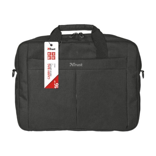 TRUST Notebook táska 21551 (Primo Carry Bag for 16" laptops - fekete)