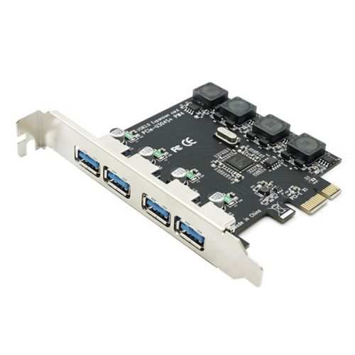 feketeBIRD PCI-E Bővítőkártya 4xUSB 3.0