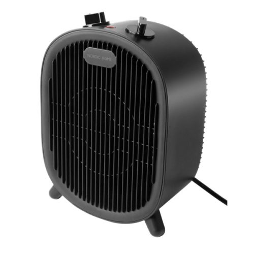 NORDIC HOME HTR-521 Hősugárzó, extra halk,  fűtés nélküli ventilátor funkcióval, túlmelegedés elleni védelem