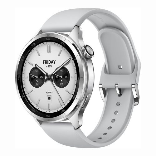 Xiaomi Watch S4 okosóra (ezüst, EU)