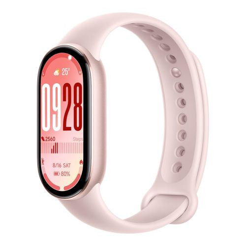 Xiaomi Smart Band 10 okoskarkötő (rózsaszín)