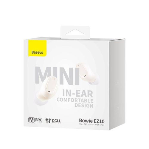 Baseus Bowie EZ10 vezeték nélküli fülhallgató (fehér) 

Translation: Vezeték nélküli fülhallgató (fehér).