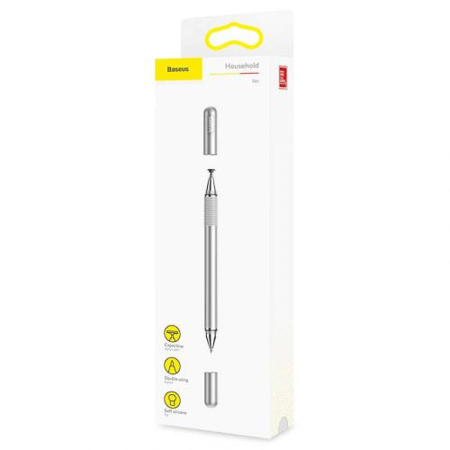 Baseus Tablet Tool Pen Golden Cudgel Capacitive Stylus Pen ezüst (ACPCL-0S)