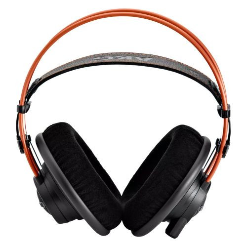 AKG K712 PRO Professzionális stúdióhoz való vezetékes, felül-ear fejhallgató leválasztható kábellel, Fekete/ Réz EU 2458X00140.
