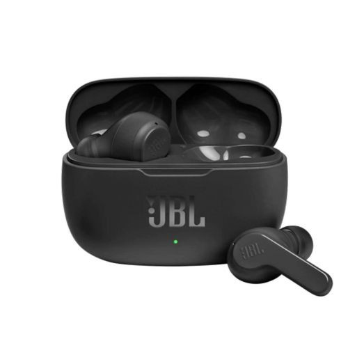 JBL Wave 200 TWS Bluetooth vezeték nélküli fülhallgató fekete EU