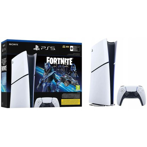 SONY PS5 Slim Digital Edition 1TB konzol Fortnite EU 