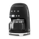 Smeg DCF02BLMEU filteres kávéfőző (12 csészéig, 2 intenzitási szint, melegen tartó funkció, 1050 W, matt fekete)