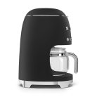Smeg DCF02BLMEU filteres kávéfőző (12 csészéig, 2 intenzitási szint, melegen tartó funkció, 1050 W, matt fekete)