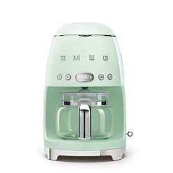   Smeg DCF02PGEU filteres kávéfőző (12 csészéig, 2 intenzitási szint, melegen tartó funkció, 1050 W, pasztell zöld)