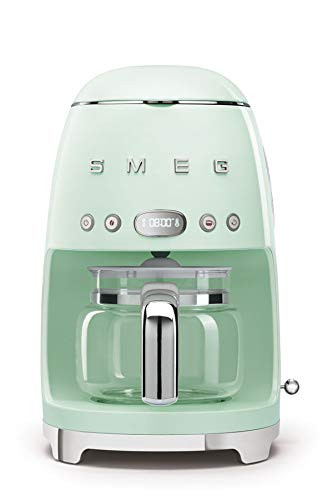 Smeg DCF02PGEU filteres kávéfőző (12 csészéig, 2 intenzitási szint, melegen tartó funkció, 1050 W, pasztell zöld)