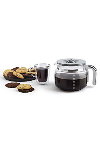 Smeg DCF02PGEU filteres kávéfőző (12 csészéig, 2 intenzitási szint, melegen tartó funkció, 1050 W, pasztell zöld)