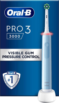 Oral-B Pro 3 3000 elektromos fogkefe (kék)