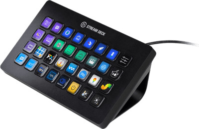 Elgato Stream Deck XL stúdióvezérlő 32 gombos