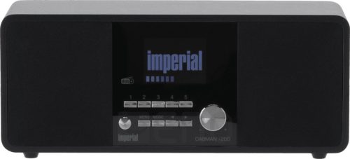 Imperial Dabman i200 DAB+ Internet rádió fekete.