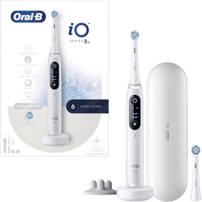 Oral-B iO Series 8S elektromos fogkefe (fehér)