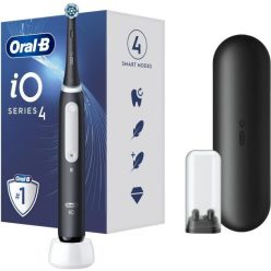 Oral-B iO Series 4 fogkefe utazótokkal (matt fekete)