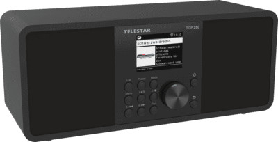 Telestar TOP 250 DAB+ internetrádió (fekete)