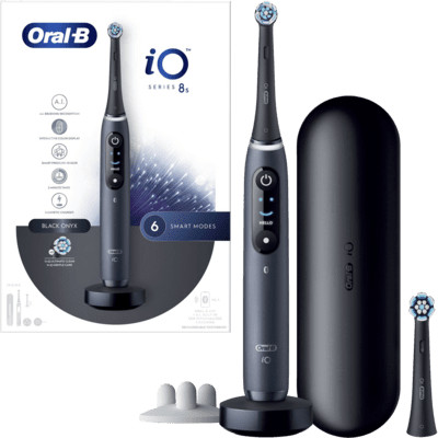 Oral-B iO Series 8S elektromos fogkefe (fekete)