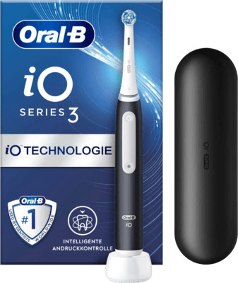 Oral-B iO 3 elektromos fogkefe (matt fekete)