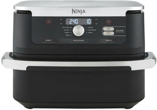 Ninja AF500EUWH dupla forrólevegős sütő (fehér) - outlet termék