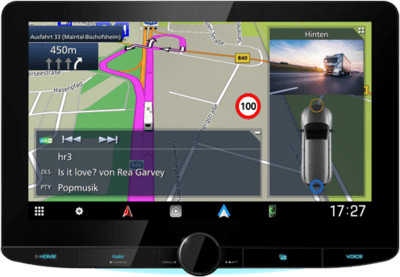 Kenwood DNR992RVS USB/BT/navigáció/lakóautó/teherautó 10,1'' HD kijelző