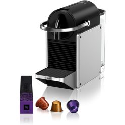 DeLonghi EN127.S PIXIE újratervezett kávéfőző (ezüst)