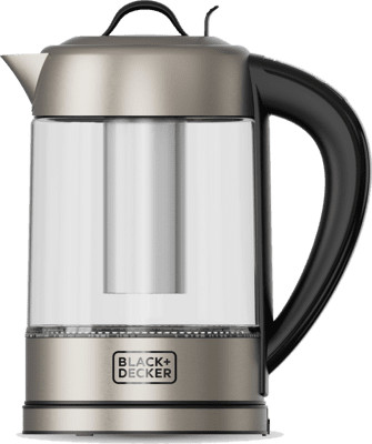 Black & Decker BXKE2205E vízforraló 2200W/1,7L digitális hőmérsékletszabályozóval