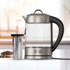 Black & Decker BXKE2205E vízforraló 2200W/1,7L digitális hőmérsékletszabályozóval