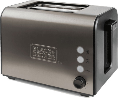 Black & Decker BXTO900E kenyérpirító 900W (rozsdamentes acél)