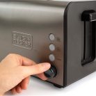 Black & Decker BXTO900E kenyérpirító 900W (rozsdamentes acél)