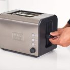 Black & Decker BXTO900E kenyérpirító 900W (rozsdamentes acél)