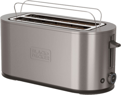 Black & Decker BXTO1501E hosszú nyílású kenyérpirító (rozsdamentes acél)