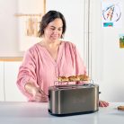 Black & Decker BXTO1501E hosszú nyílású kenyérpirító (rozsdamentes acél)