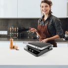 Black & Decker BXGR2000E kontaktgrill (rozsdamentes acél)