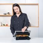 Black & Decker BXGR2200E kontaktgrill (rozsdamentes acél)