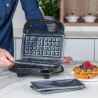 Black & Decker BXSA754E szendvics-/gofrisütő 3 az 1-ben (nemesacél)