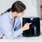 Black & Decker BXAF5000E forrólevegős sütő 5L (fekete)