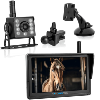 omniVID Equi-Cam 5 hüvelykes monitorral