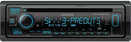 Kenwood KDC-BT960DAB CD/USB/AUX/BT/iPhone autó-multimédia