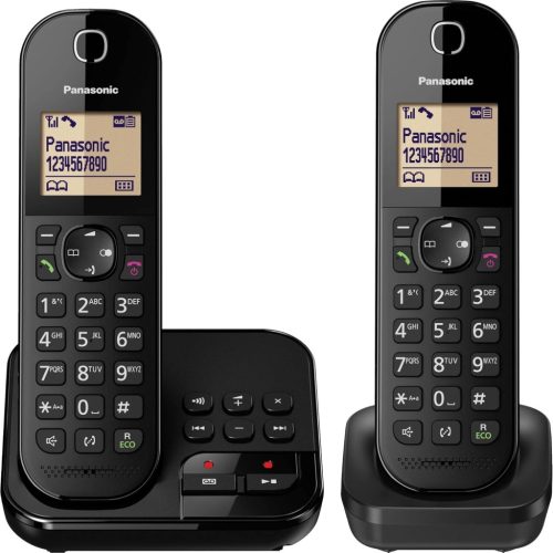 Panasonic KX-TGC422 vezeték nélküli telefon (fekete) - outlet termék