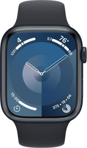 Apple Watch 9 4G 45mm Alu mitternacht óraszíj mn