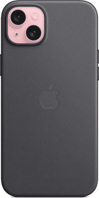 Apple Feingewebe tok iPhone 15 Plus fekete