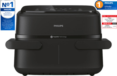 Philips NA150/00 1000 sorozat forrólevegős sütő (fekete)