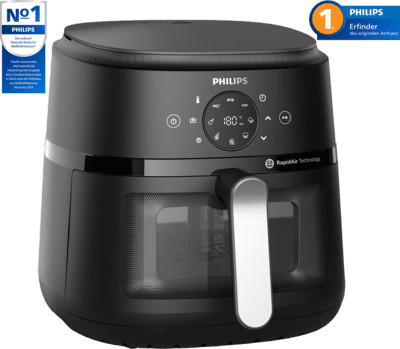 Philips NA231/00 2000 sorozat forrólevegős sütő (fekete)