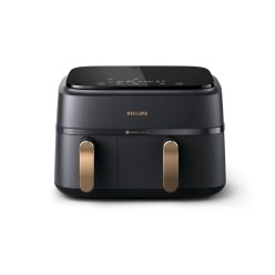   Philips NA352/04 3000 Series Dupla forrólevegős sütő (fekete)